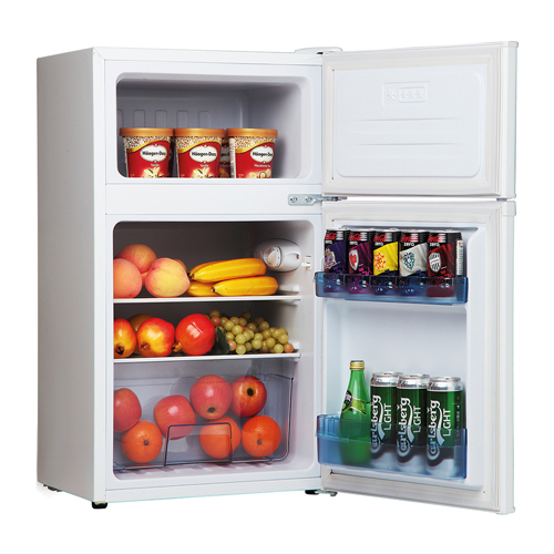 FD1714 50cm freestanding undercounter double door fridge freezer
