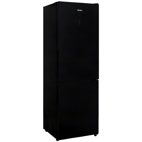 FK3216GBDF 60cm freestanding frost-free 70/30 fridge freezer, black glass Alternative (4)