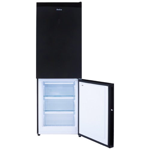 FK3216GBDF 60cm freestanding frost-free 70/30 fridge freezer, black glass Alternative (8)