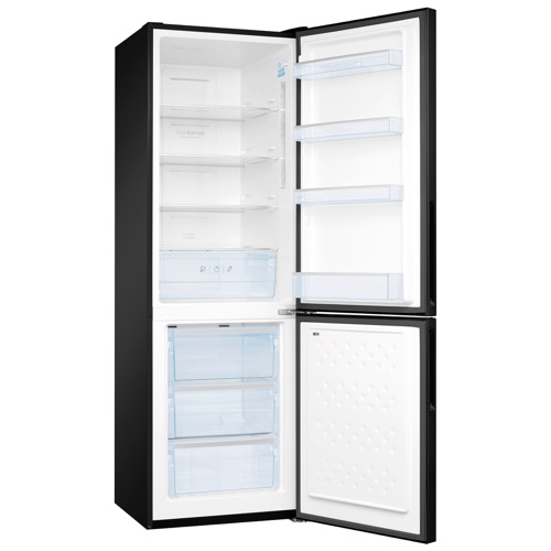 FK3216GBDF 60cm freestanding frost-free 70/30 fridge freezer, black glass Alternative (20)