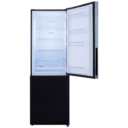 FK3216GBDF 60cm freestanding frost-free 70/30 fridge freezer, black glass Alternative (23)