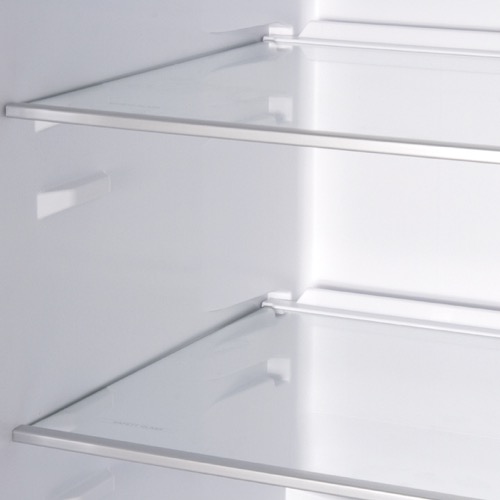 FK3216GWDF 60cm freestanding frost-free 70/30 fridge freezer, white glass Alternative (3)