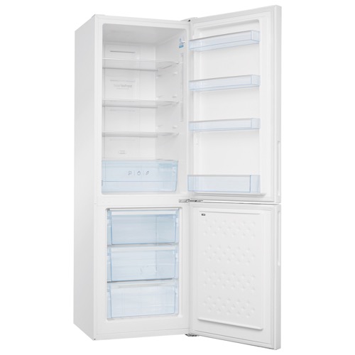 FK3216GWDF 60cm freestanding frost-free 70/30 fridge freezer, white glass Alternative (4)