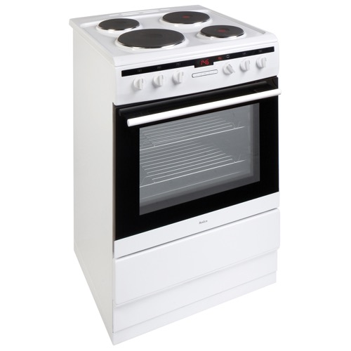 608EE2TAW 60cm freestanding electric cooker with electric plate hob, white Alternative (9)
