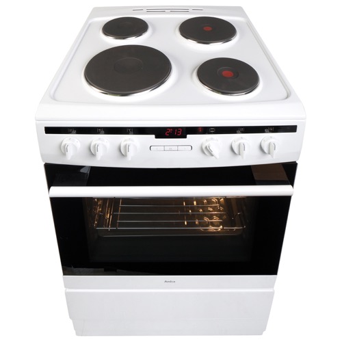 608EE2TAW 60cm freestanding electric cooker with electric plate hob, white Alternative (8)