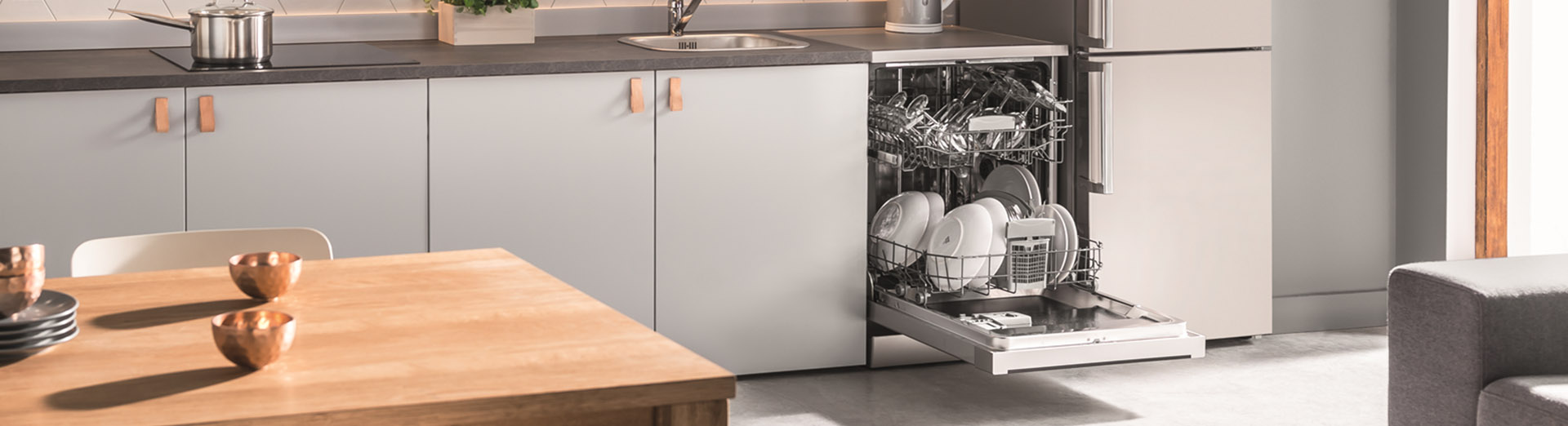 freestanding dishwasher