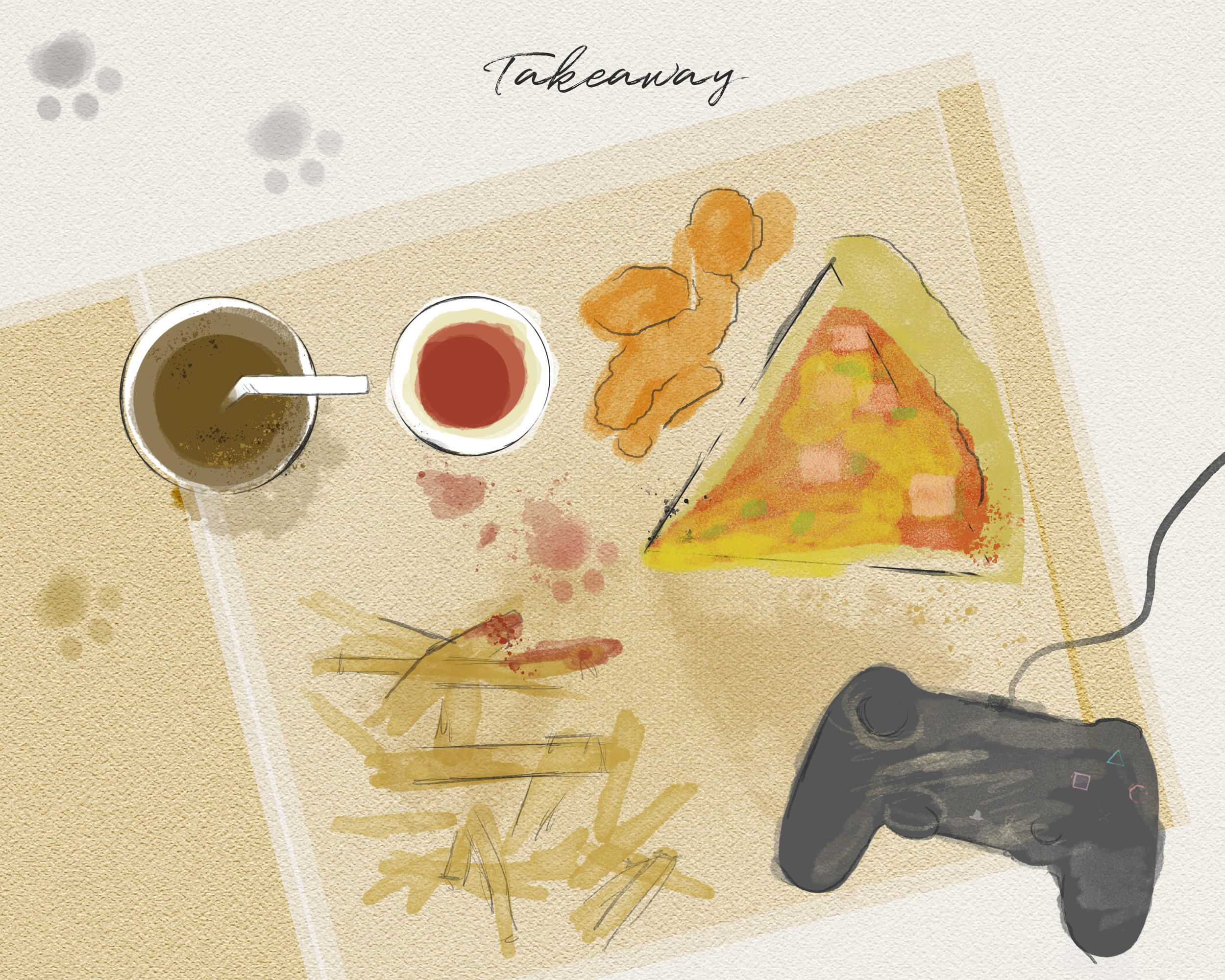 takeaway setting - modern dining